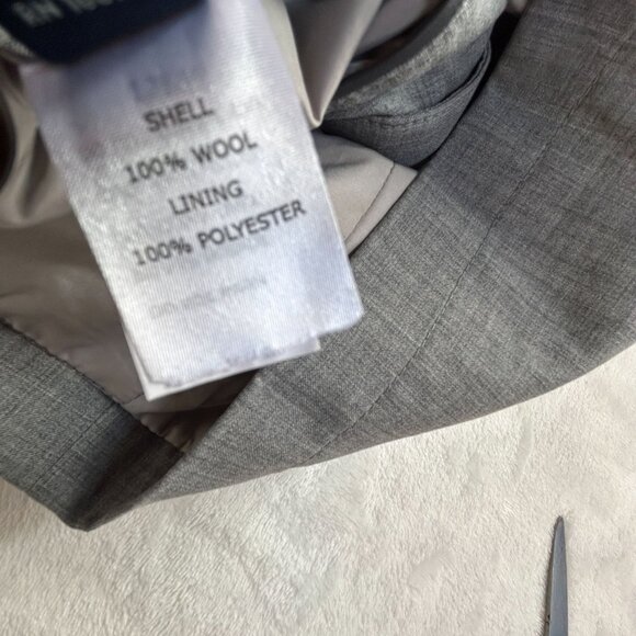 Peter Millar Collection Mens Mirabeau Water-Repellant Wool Field Jacket XL Gray - Picture 6 of 10